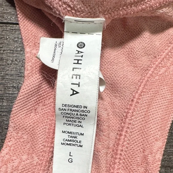 Athleta Pink Tank Top - Picture 4 of 7